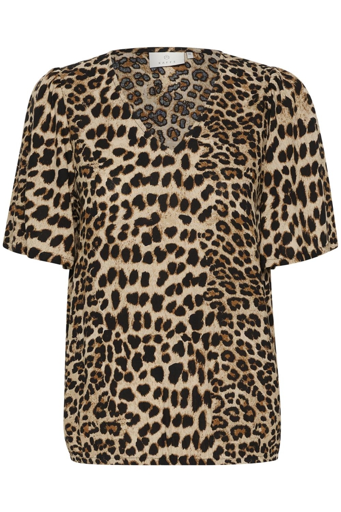 KAARIANA BLOUSE 10552343 105798 CLASSIC LEOPARD