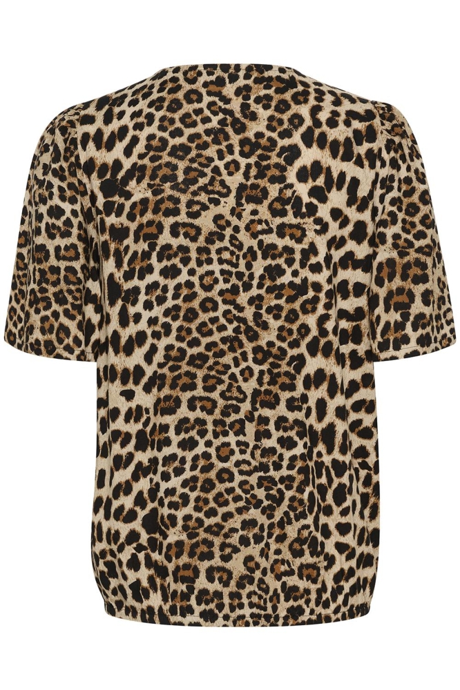 KAARIANA BLOUSE 10552343 105798 CLASSIC LEOPARD