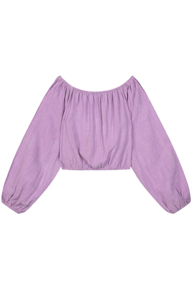 MILAS WOVEN OFFSHOULDER BLOUSE R2406940566 800 LILAC