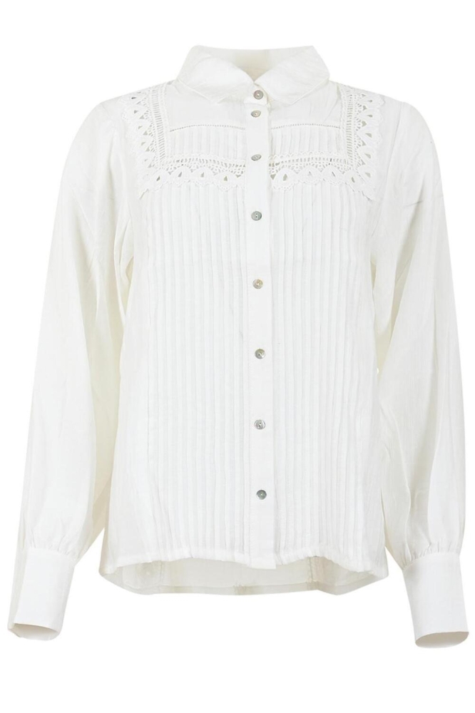 KATHELYN BLOUSE FA24 20 307 OFF WHITE