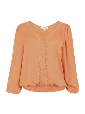 Maicazz Blouse KRISS BLOUSE FA24 20 311 CORAL GOLD