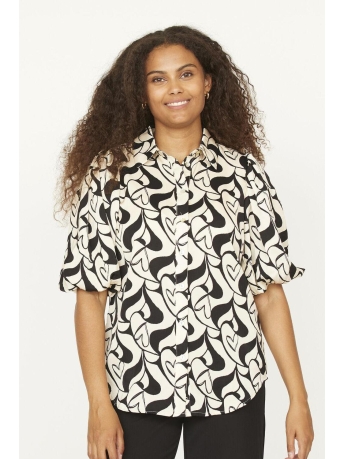 SisterS point Blouse ELLA SH43 17741 HEART PRINT