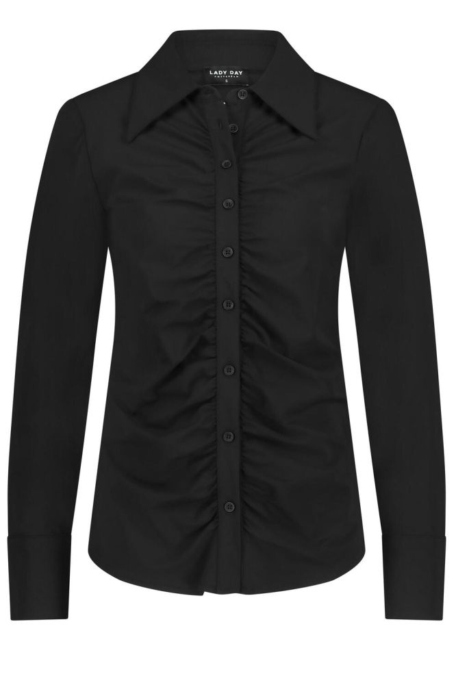 MABEL BLOUSE L30 375 2073 BLACK