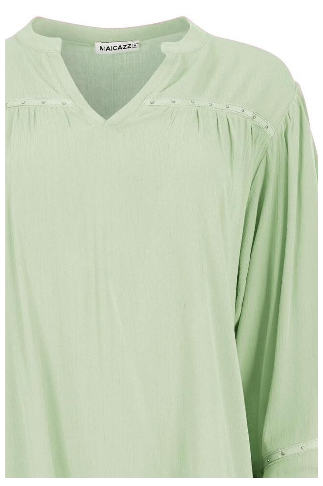 KRISSA BLOUSE FA24 20 012 COOL MATCHA