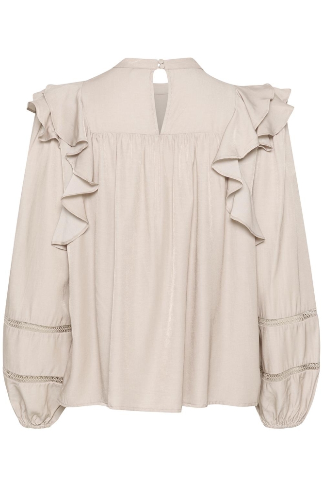 CUART OLLY BLOUSE 50110780 1710091 DUNE MELANGE