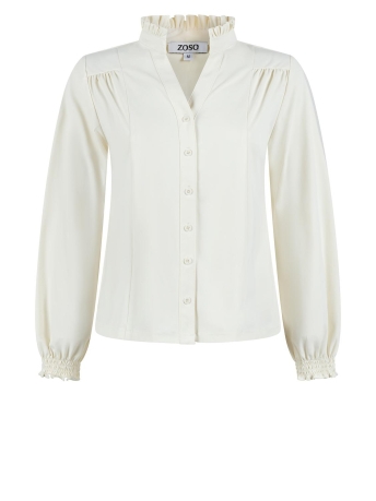 Zoso Blouse JOY TRAVEL BLOUSE 244 1200 IVORY