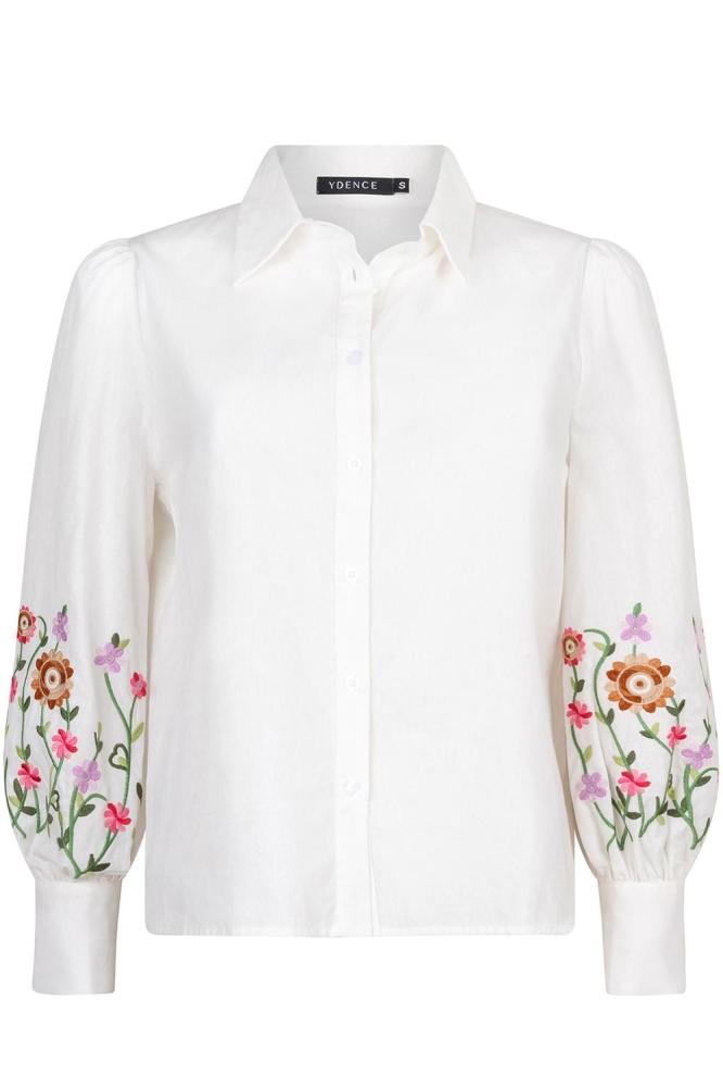 BLOUSE BLOSSOM FS2433 10005 WHITE/PINK/LILAC