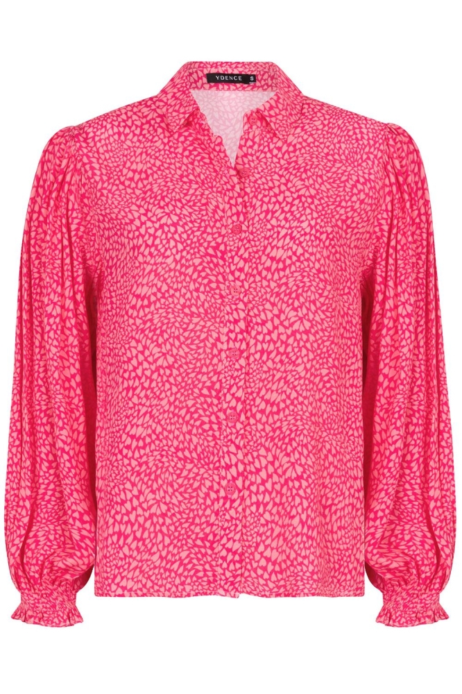 BLOUSE ALYSSA FS2425 1096 PINK HEARTS