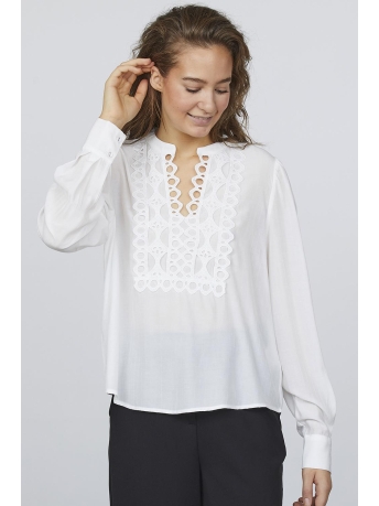 SisterS point Blouse VIADA LACE LS 17003 CREAM