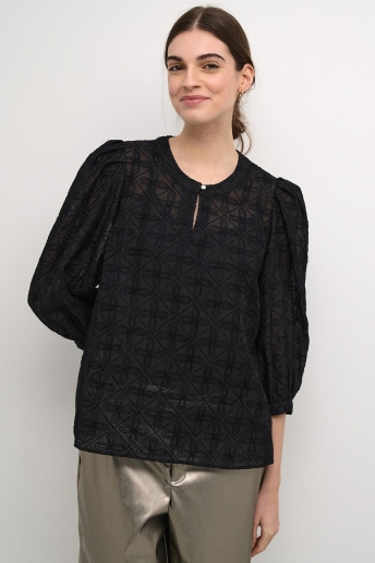 Culture Blouse CUANNASOFIE BLOUSE 50111076 500012 BLACK