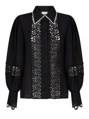 Aaiko Blouse LOEWY VIS 492 000900 BLACK