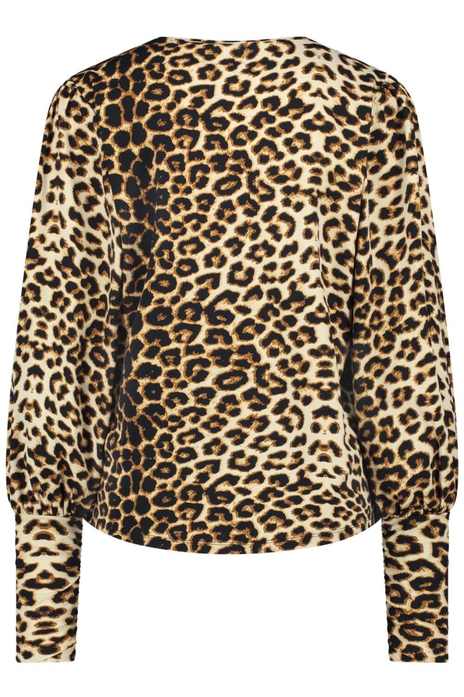 PHANTOM BLOUSE L46 398 2702 LEOPARD PRINT