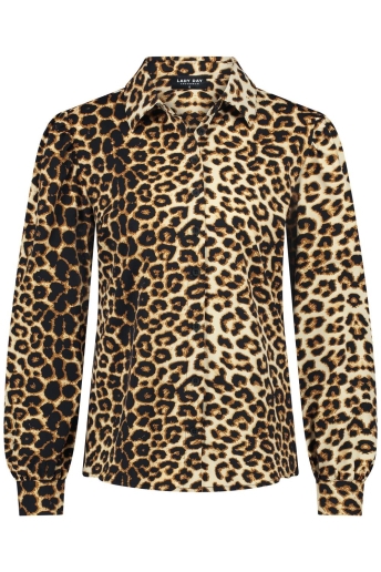 Lady Day Blouse PHILLY BLOUSE L46 398 2703 LEOPARD PRINT