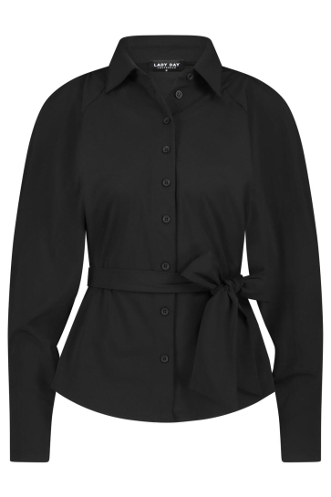 Lady Day Blouse MAVIS BLOUSE L30 375 2215 BLACK