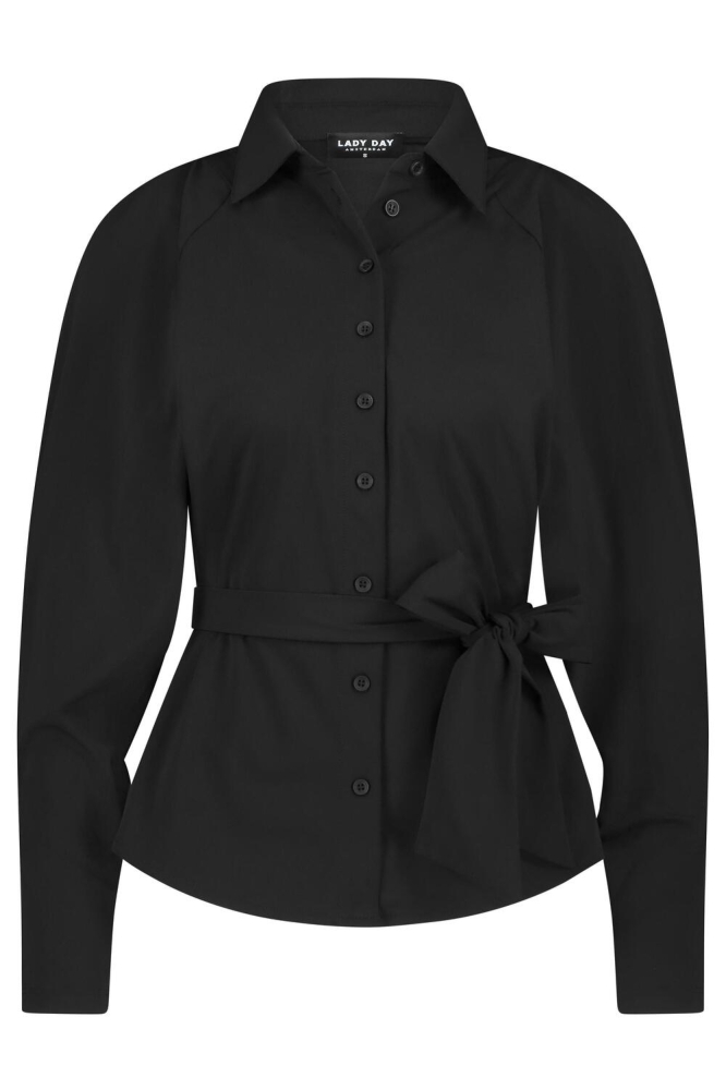 MAVIS BLOUSE L30 375 2215 BLACK