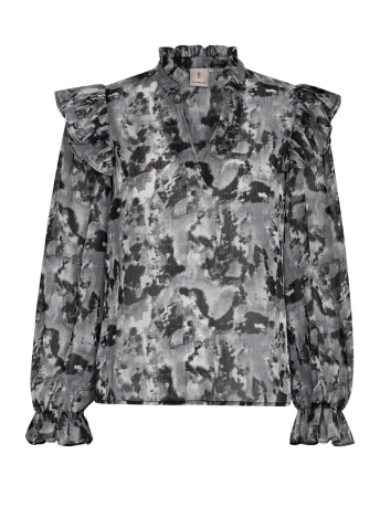 Peppercorn Blouse ELEANOR PRINTED BLOUSE PC8137 526P LIMESTONE GRAY PRINT