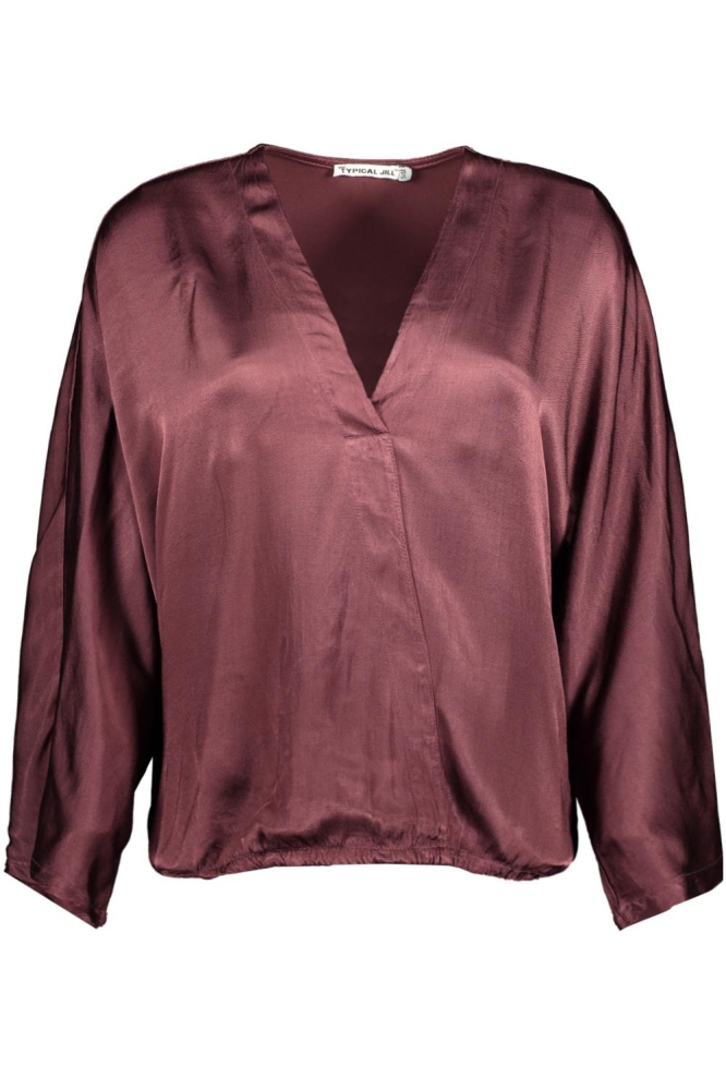 DAPHNE BLOUSE 10801 BURGUNDY