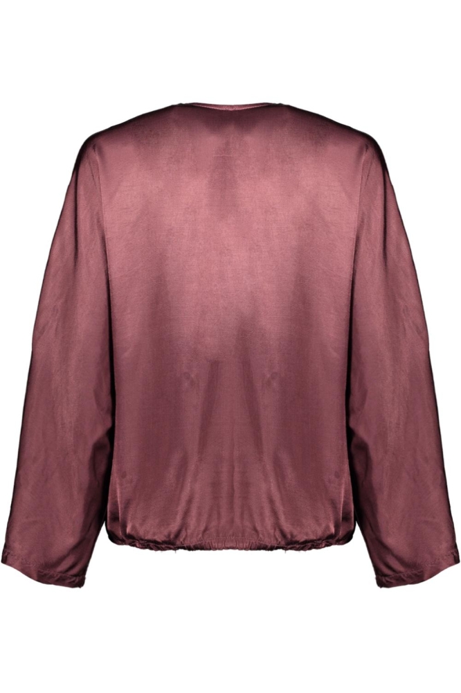 DAPHNE BLOUSE 10801 BURGUNDY