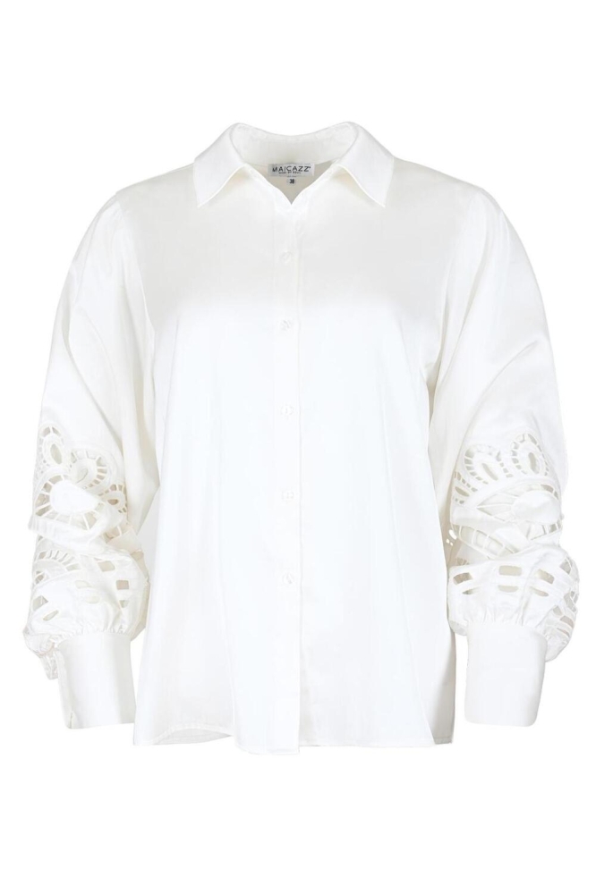 LILO BLOUSE WI24 20 303 OFF WHITE