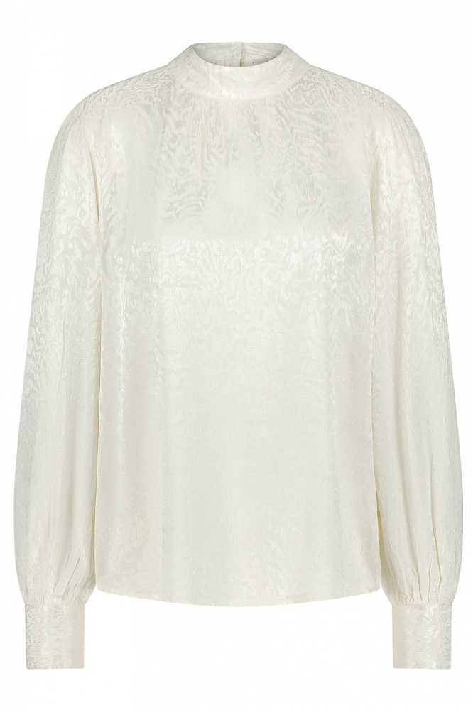 DIONA BLOUSE OW24 2 2304 Antique white wavy