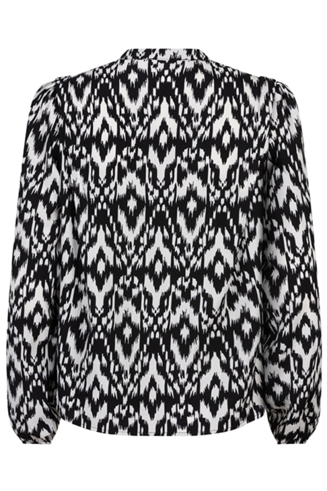 BLOUSE AMMIE PH03 625 black / white print