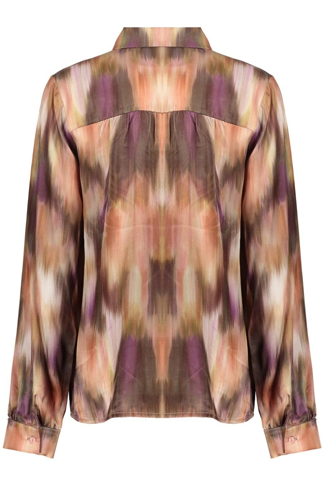 KLEURRIJKE BLOUSE 43668 20 330 mauve/sand