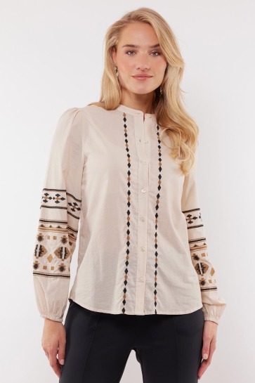 C&S The Label Blouse CASCADE BLOUSE 25VBC10 014 SAND