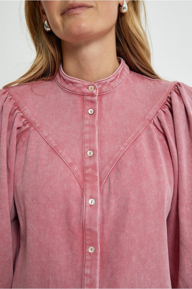 SOLENE DENIM SHIRT MI6486 4017 DESERT ROSE