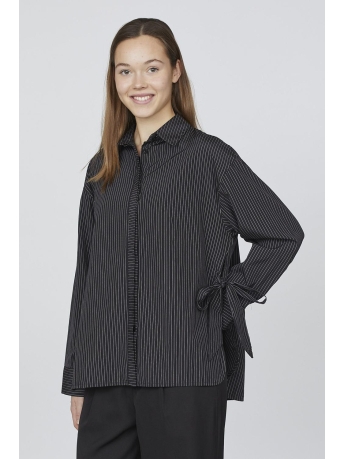 SisterS point Blouse GABI SH 18382 BLACK/WHITE