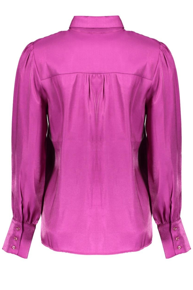 BLOUSE SHINY MET STRIKDETAIL 53090 23 430 CASSIS