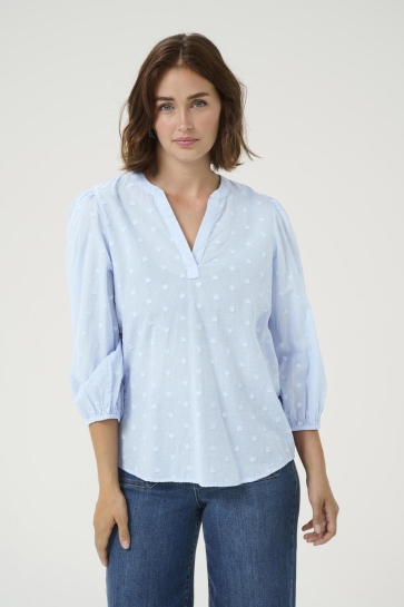 Kaffe Blouse KAJOLLIA BLOUSE 10508453 164016 SOFT CHAMBRAY