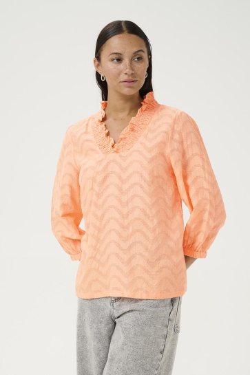 Kaffe Blouse KAVICTORIA BLOUSE 10509753 141228 PEACH NECTAR