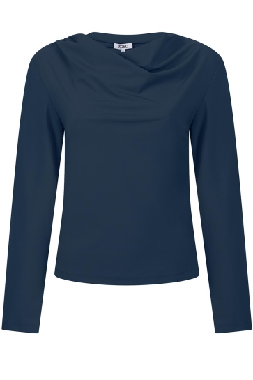 Zoso T-shirt TRAVEL BLOUSES FENNA 251 0008 NAVY