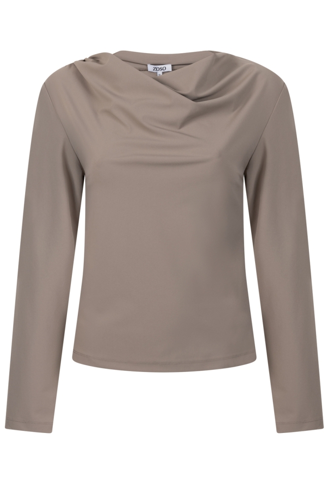 TRAVEL BLOUSES FENNA 251 0009 TAUPE