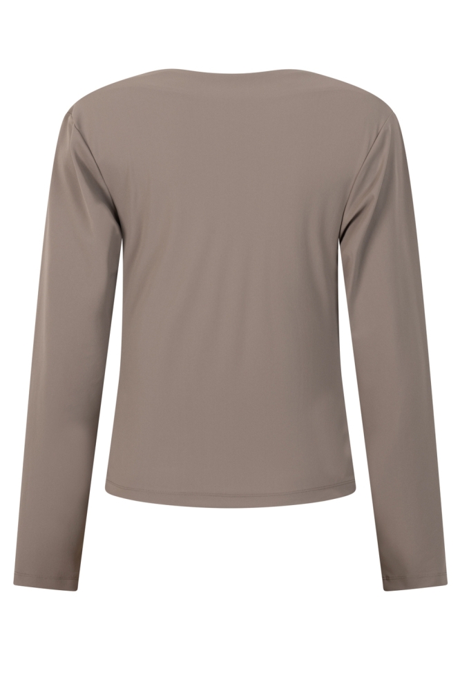 TRAVEL BLOUSES FENNA 251 0009 TAUPE