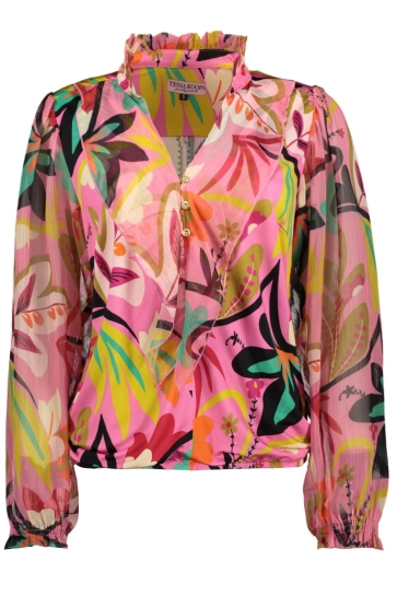 Tessa Koops Blouse LINEA FIESTA PINK BLOUSE FIESTA PINK