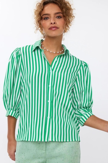 Ydence Blouse BLOUSE SONJA SS2529 041 GREEN