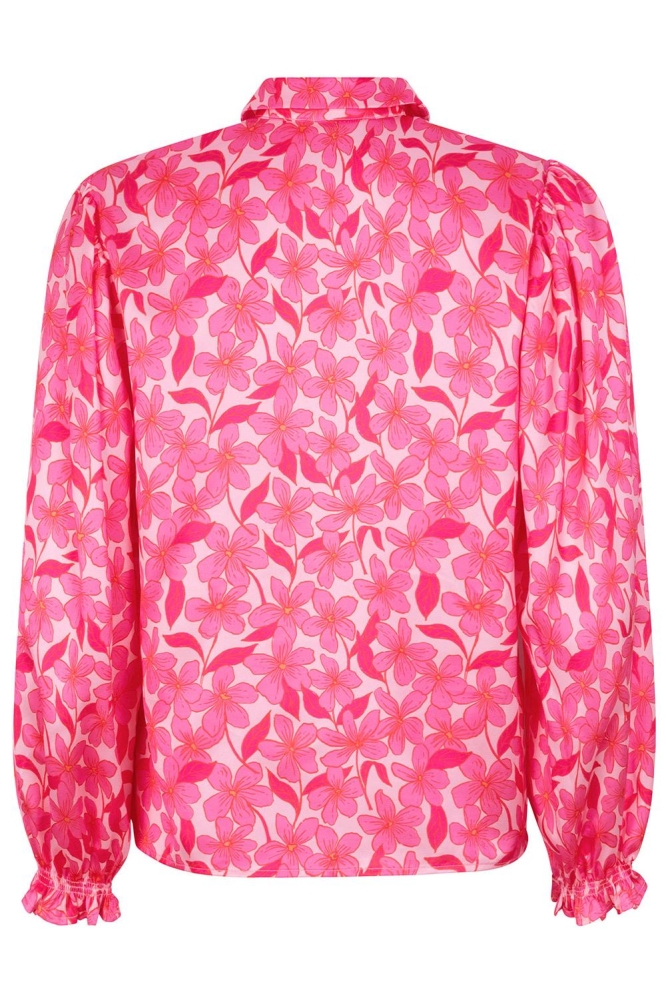 BLOUSE ALYSSA SS2551 1011 PINK FLOWER