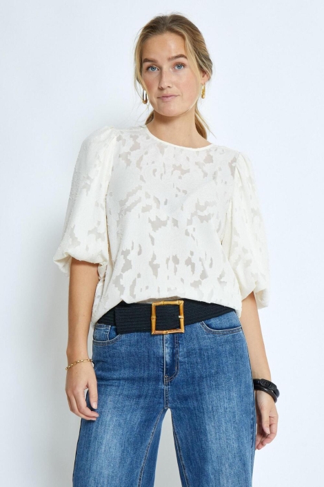 Peppercorn pc8387 gyda half sleeve blouse