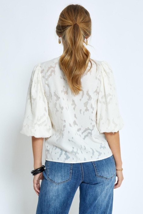 Peppercorn pc8387 gyda half sleeve blouse