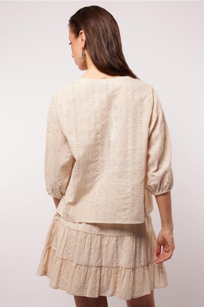 AMARI BLOUSE 25ZZF14 014 SAND