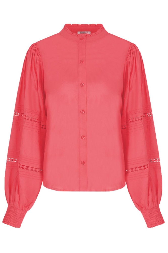 FREESIA BLOUSE 25ZZF13 227 SUNKISSED CORAL