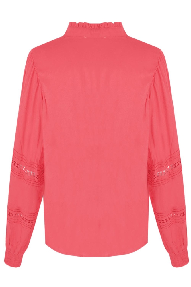 FREESIA BLOUSE 25ZZF13 227 SUNKISSED CORAL