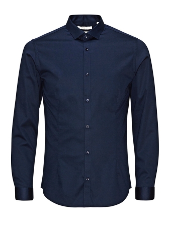 Jack & Jones Overhemd jjprPARMA SHIRT L/S NOOS 12097662 Navy Blazer