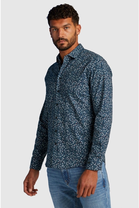 Cast Iron long sleeve shirt print on poplin