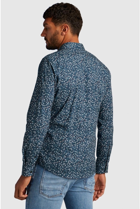 Cast Iron long sleeve shirt print on poplin