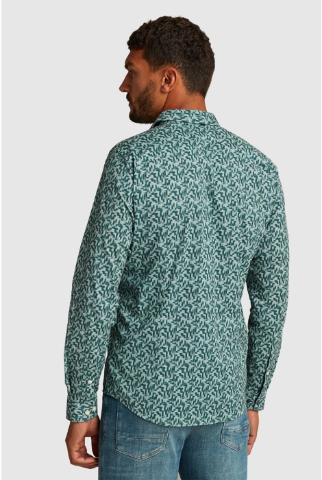 Cast Iron long sleeve shirt print on poplin