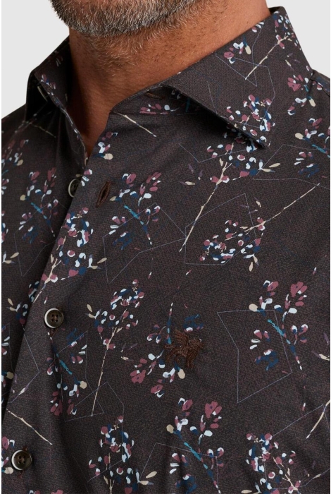 Vanguard long sleeve shirt print on fine po