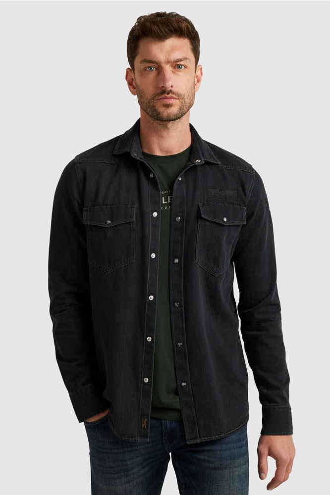 LONG SLEEVE DENIM SHIRT PSI2310212 DGD