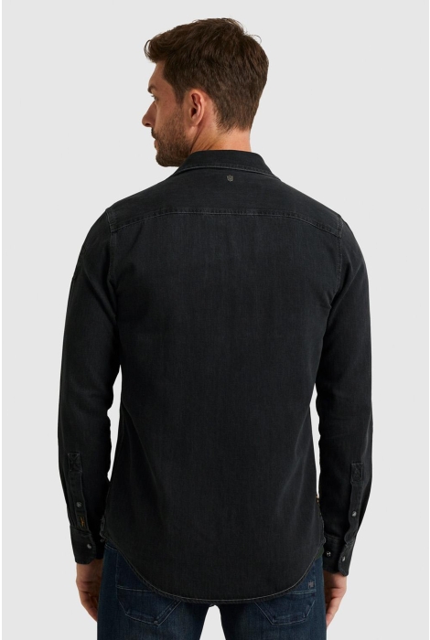 PME legend long sleeve shirt ind grey denim